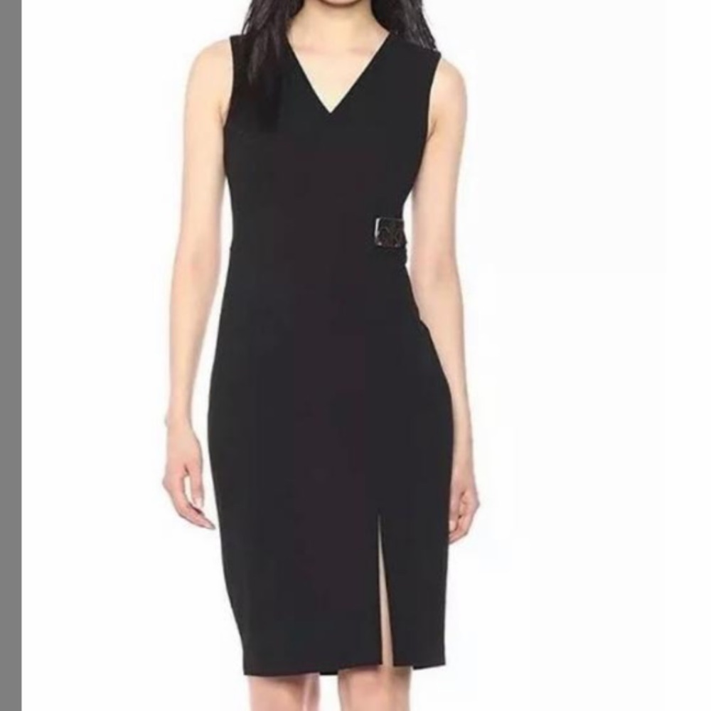 Brand New Calvin Klein V Neck Sheath Dress